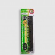 4位13A拖板12尺電源線 獨立開關 (5USBA + 1USBC) 8.2A USB 充電器