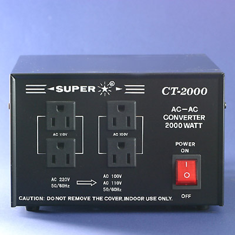 2000 瓦 AC/AC 電源降壓器