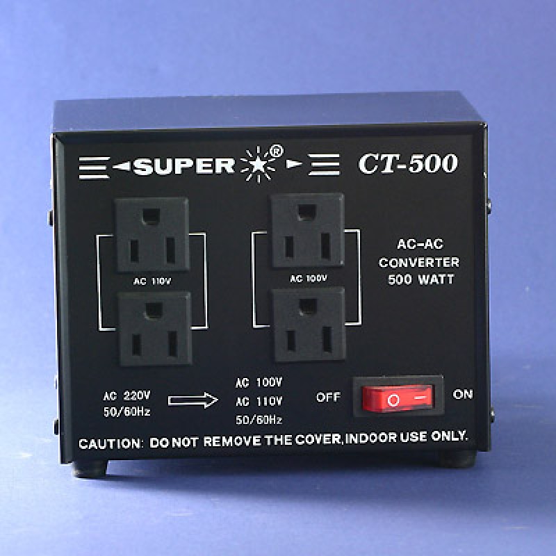 500 瓦 AC/AC 電源降壓器