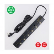 6位13A拖板12尺電源線 獨立開關