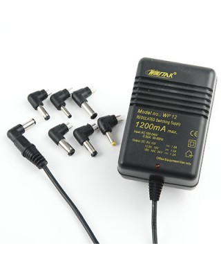 1200mA 交/ 直流電源轉接器