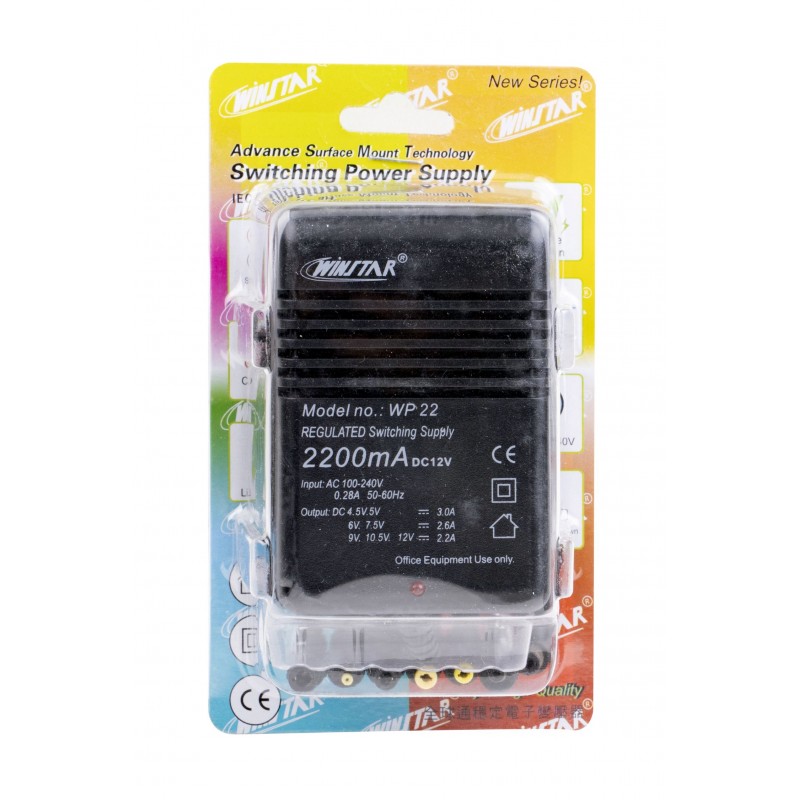 2.2A 交/ 直流電源轉接器