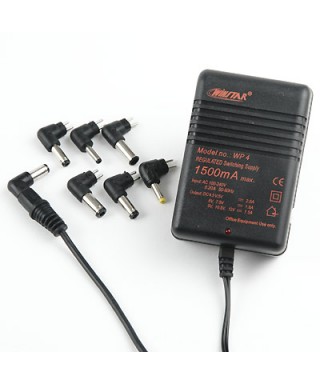 1500mA 交/ 直流電源轉接器