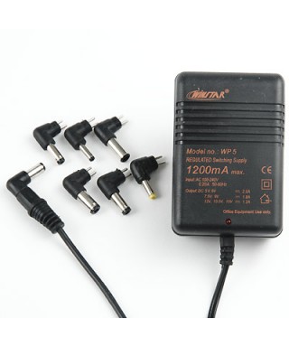 1200mA 交/ 直流電源轉接器