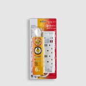 2位13A拖板6尺電源線 獨立開關 (2USBA + 1USBC) PD20W USB 充電器