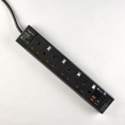 4位13A拖板6尺電源線 獨立開關 (2USBA + 1USBC) PD20W USB 充電器