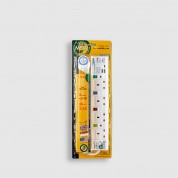 4位13A拖板6尺電源線 獨立開關 (2USBA + 1USBC) 3.2A USB 充電器