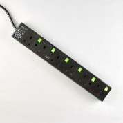 防雷保護功能6位電源插座12尺電源線